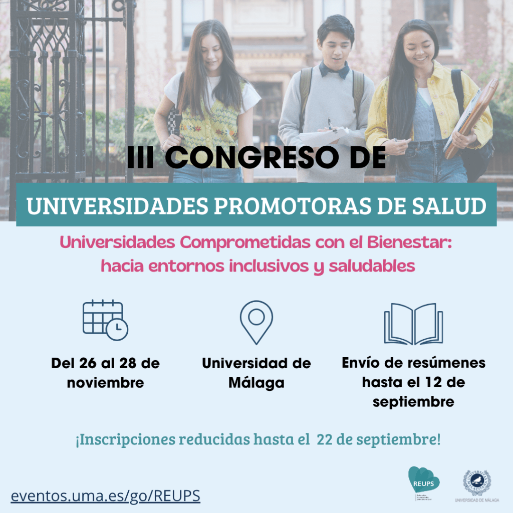 III Congreso de Universidades Promotoras de Salud- ampliación de fechas